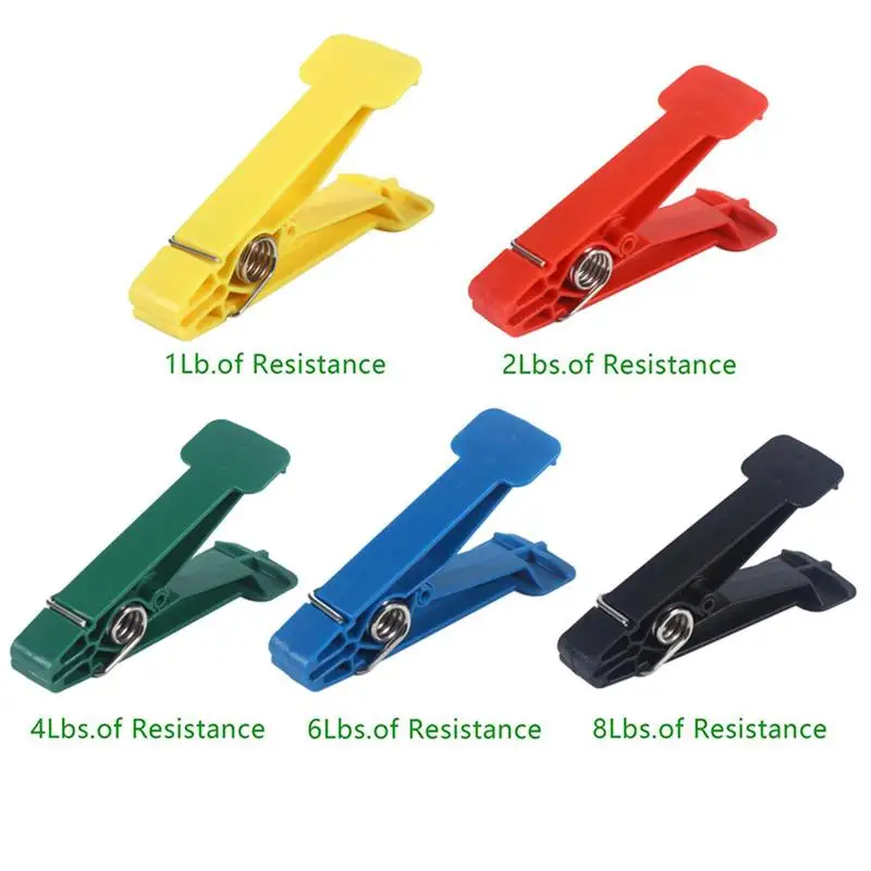 Pinch Exerciser Resistance Pinch Clips Hand Training Device for Finger Grip Strengthening for Kids Women Weak Hands