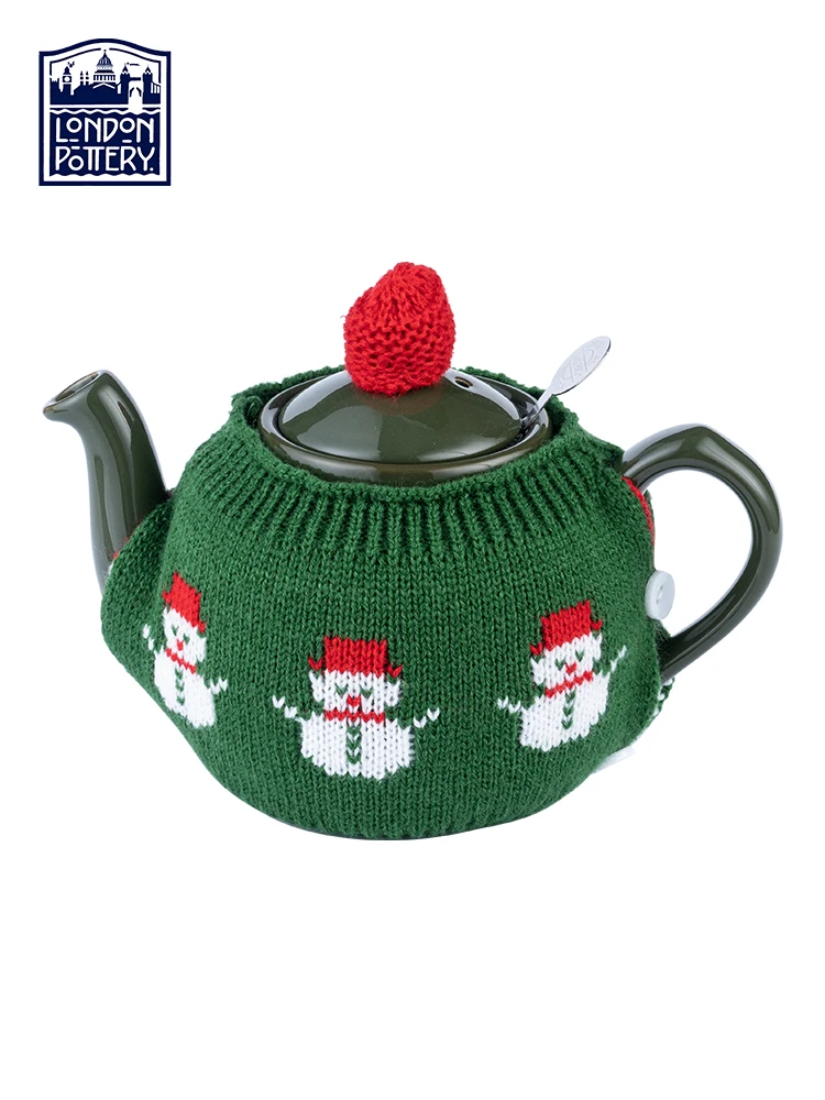 

London Pottery 600ML Animal ceramics tetra tea pot infuser kettle tea maker matcha coffeeware teaware with strainer cover gift