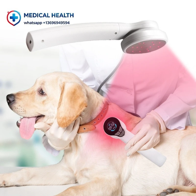 Handheld Medical Grade Vet Pain Relief Device Adjustable Intensity Animal Physiotherapy & Rehabilitation Device