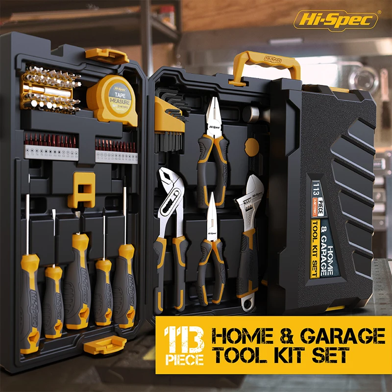 

Mechanical Tool Set Workshop Tools Suitcase Garage Tools Professional Complete Repair Spanner Screwdriver Socket Mechanics Tools