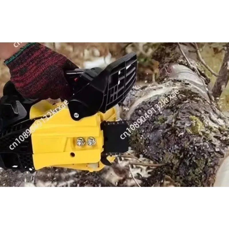 12-Inch High Power Chainsaw, Professional Bamboo & Wood Cutting Saw for Household and Outdoor Use