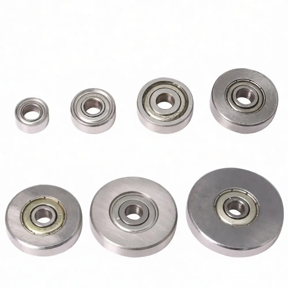 JGZUI Replacement Bearing For Woodworking Router Bit Industrial Radial Ball Bearing Milling Tool Guide Component Accessory