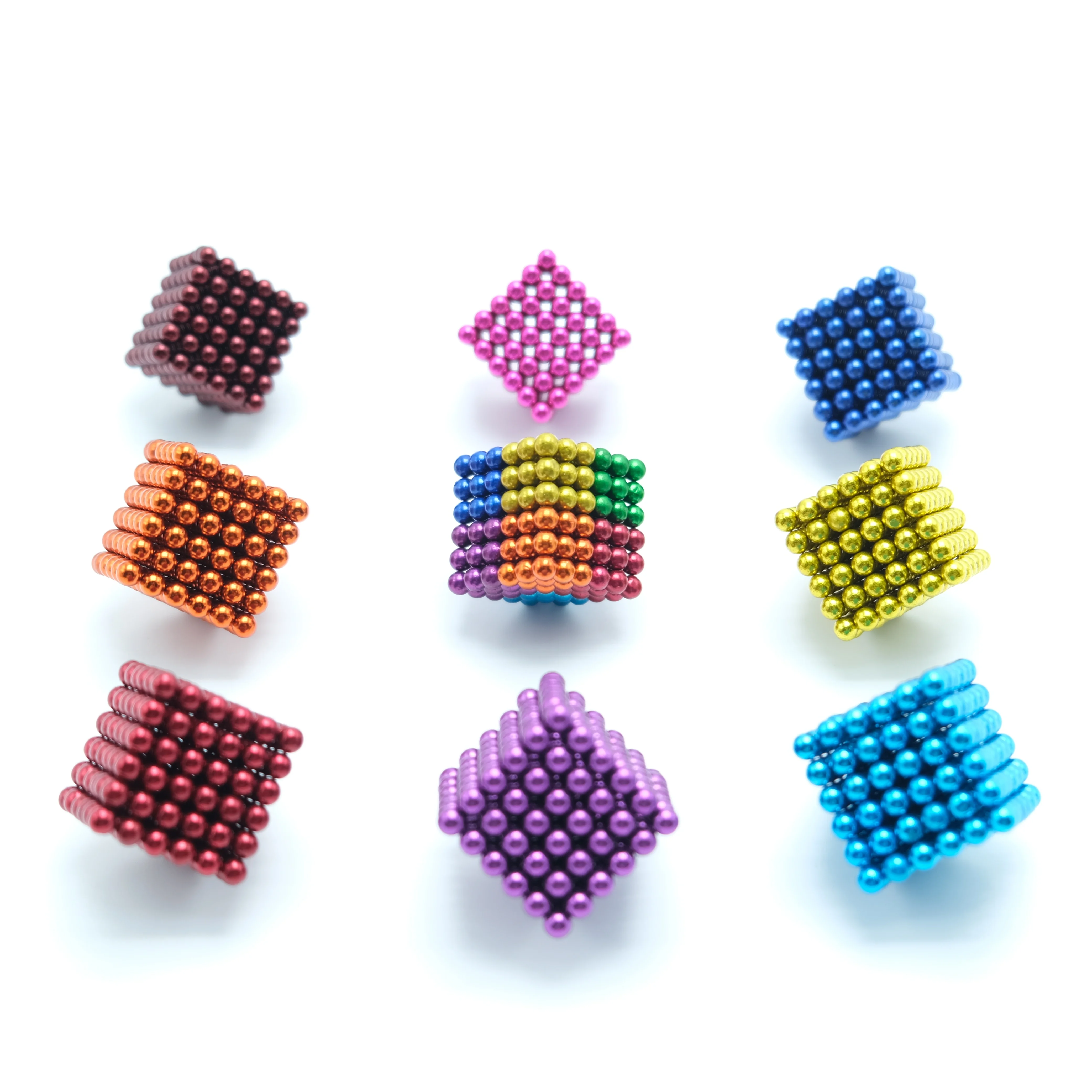 5 مللي متر الكرة الملونة جولة المغناطيس حبة التصحيح المغناطيسي القوي للثلاجة زخرفة السبورة المنزل مكتب خريطة صور ديكور ذاتي الصنع دبوس الدفع #3