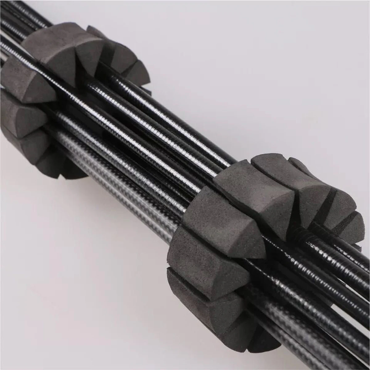 

10 PCS Release Arrow Separator Rack Sponge Arrows for Recurve Black Holder