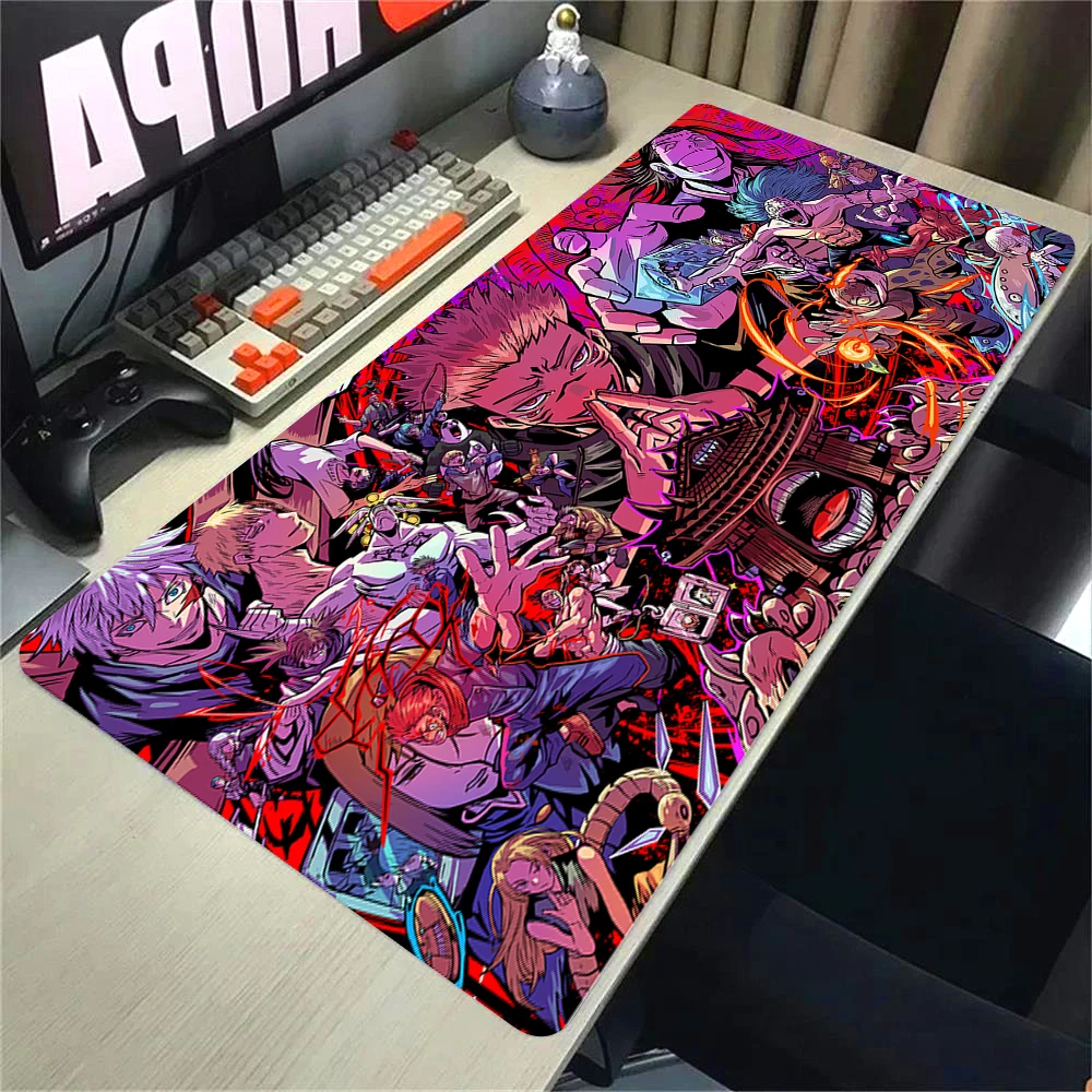 40x90CM Hot Anime Jujutsu Kaisen Large Mouse Pad Ryomen Sukuna MousePads Computer Gaming Peripheral Accessories Pc Desk Mat XXL