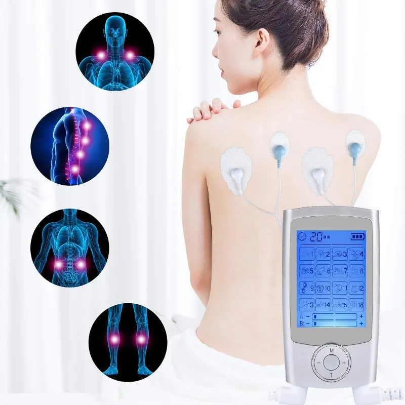 Electric Menstrual Pain Relief Relieve Patch Portable Wireless Neck Back Waist Massager Device Muscle Stimulator