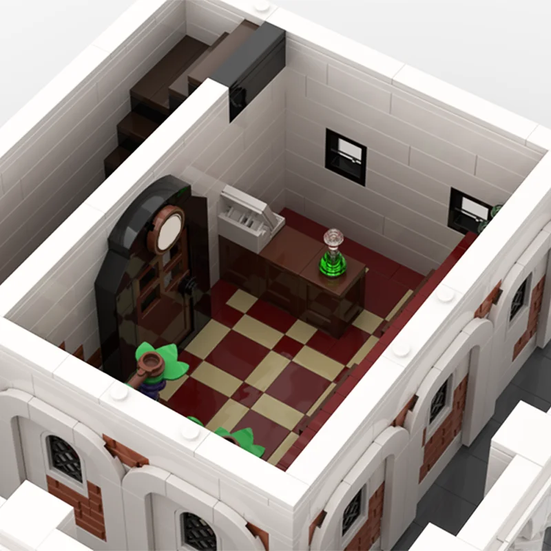 4998 قطعة MOC Doges قصر البندقية وحدات نموذج اللبنات البناء تجميع لتقوم بها بنفسك اللعب فكرة هدايا عيد الميلاد عيد الميلاد #4