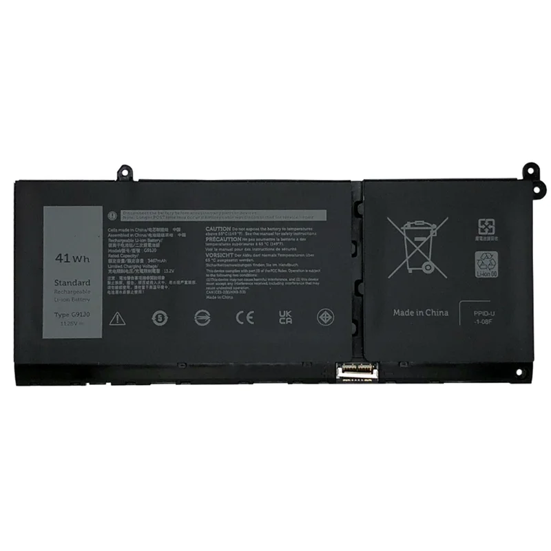 New 11.25V 41Wh G91J0 Laptop Battery for Dell Latitude 3320 3420 3520 Inspiron 15 3515 3511 3520 5310 5410 5415 5418 V6W33