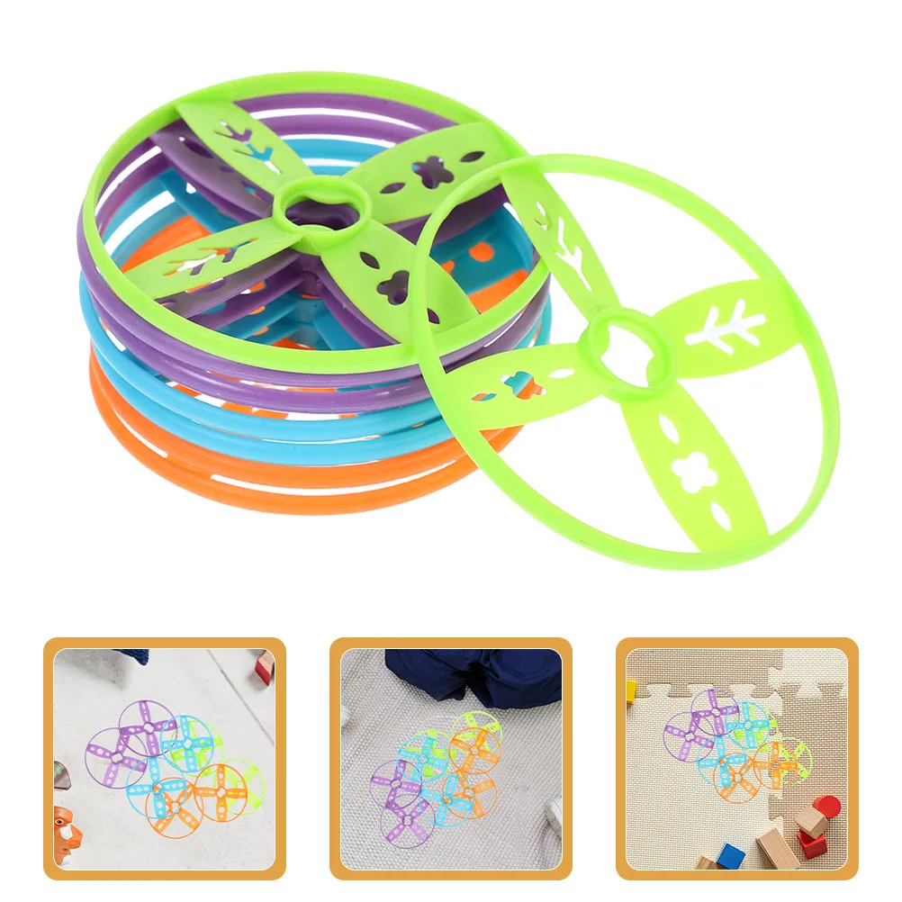 

24Pcs Flying Disc Supplement Set Lightweight Sturdy Plastic Discs for Outdoor Flying Games Kids Active Play Hand Eye