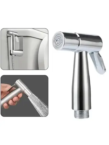 Sprayer Gun Hand Protable Toilet Bidet Holder Handheld Faucet Home Bathroom Shower Head Self