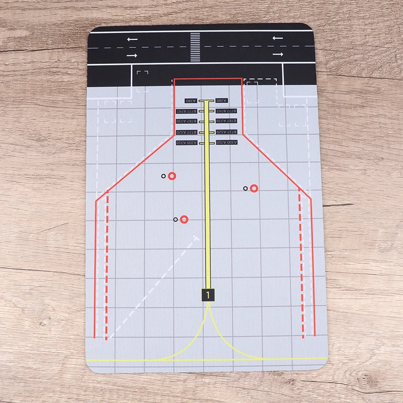 Tablier de piste en polymères d'avion, adapté aux modèles 1:400, simulation d'avion, ornements miniatures, jouets de collection, cadeaux d'anniversaire