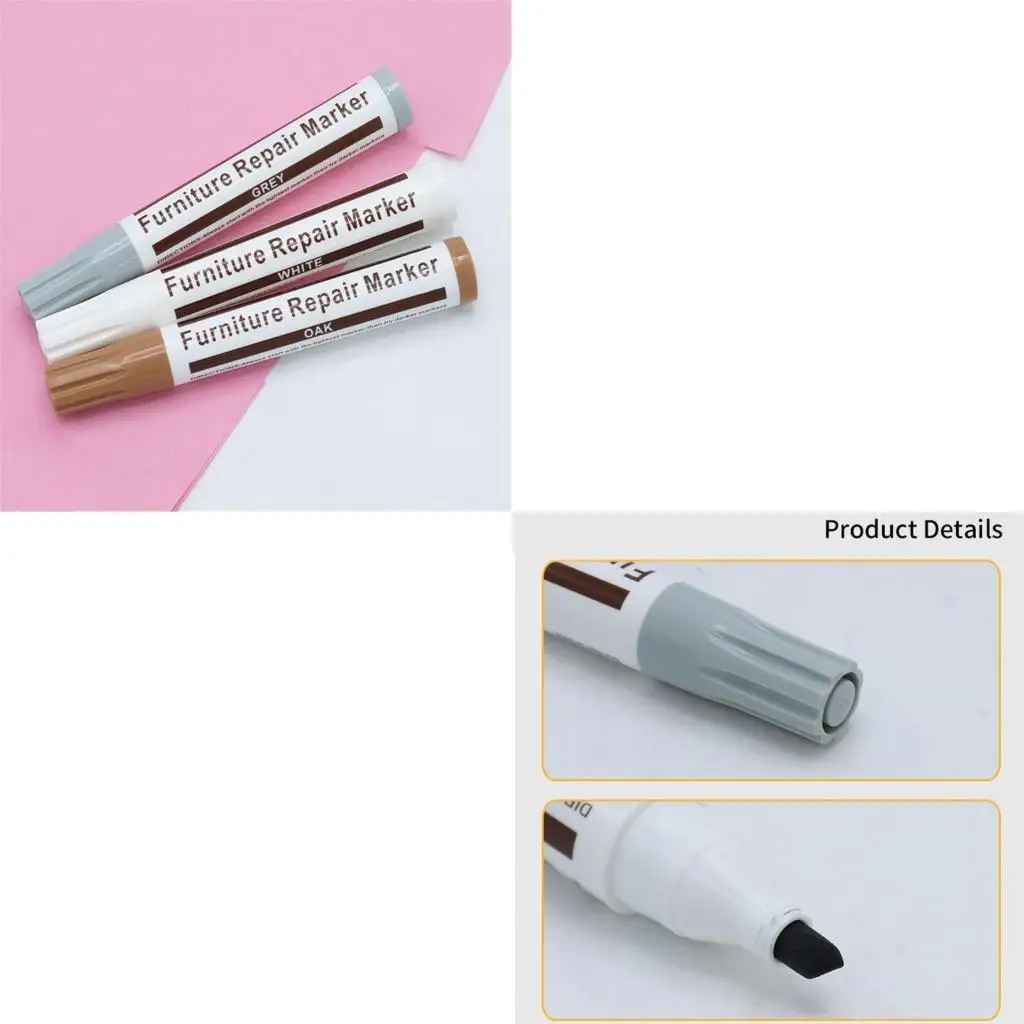 

Furniture Touch Up Markers Scratch Repair Pen Floor Scratches Paint Pen