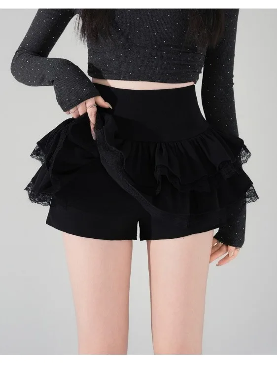 High Waist A-Line Skirt Women's Spring 2026 New Style Puffy Cake Shape Slimming Versatile Short Skirt Korean Style