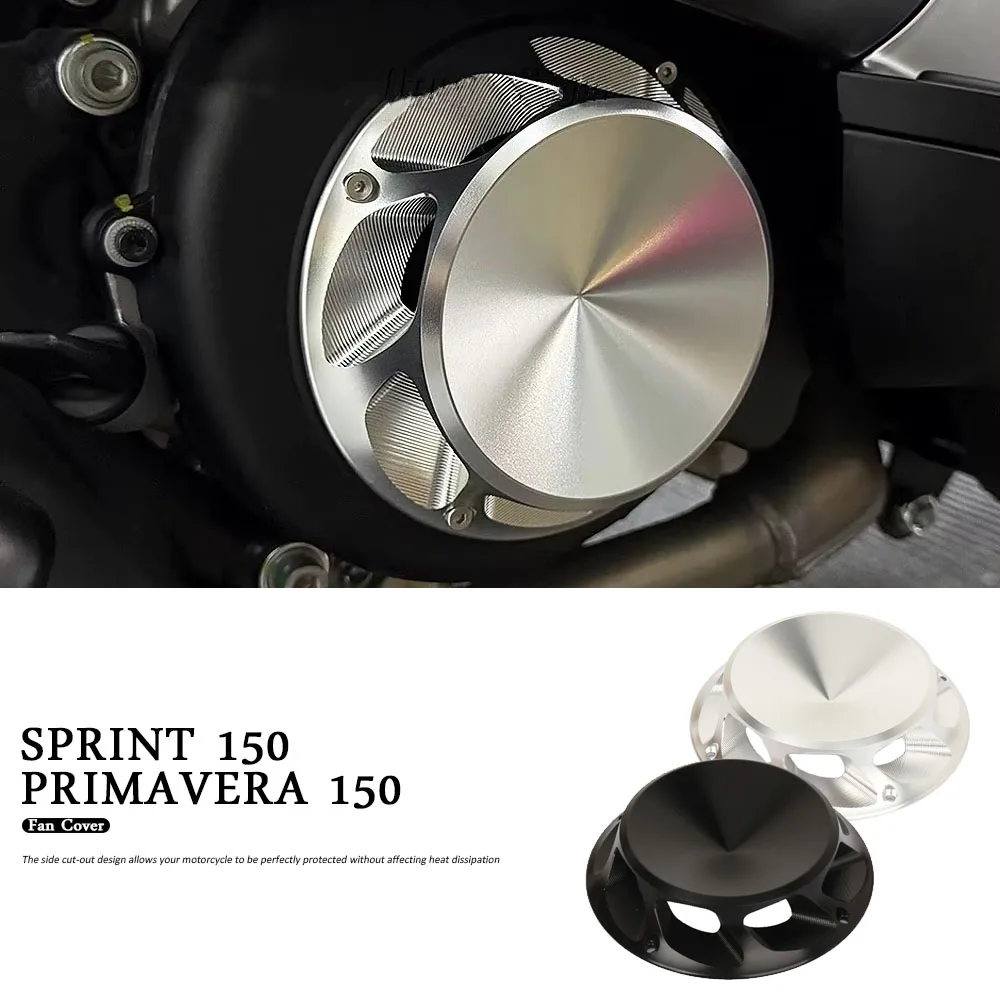 

Primavera 150 Motorcycle Accessories Engine Cover Fan Cover Protector Radiator Guard For Vespa Sprint150 Sprint 150