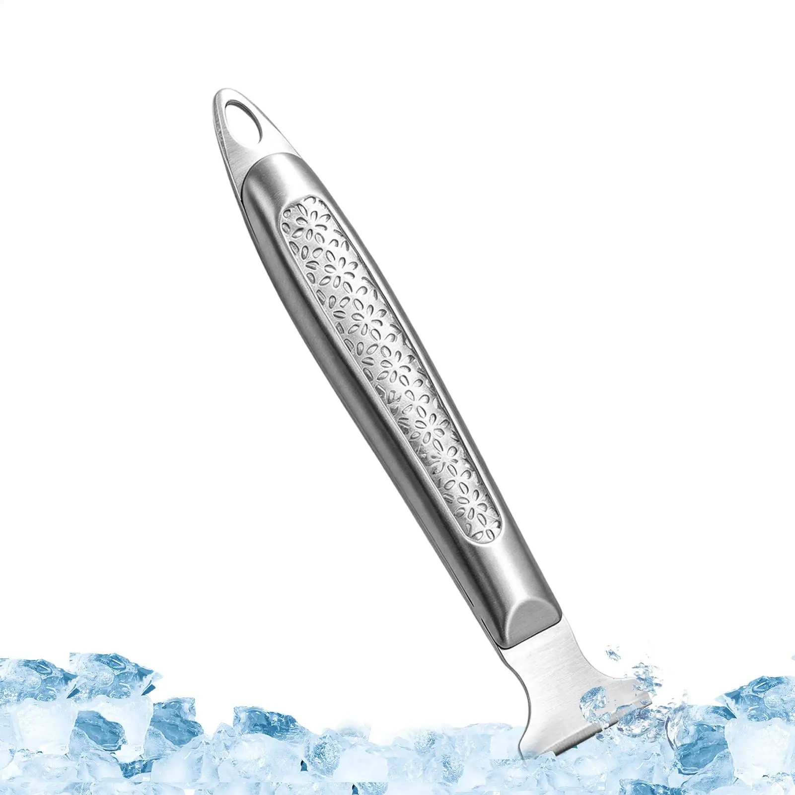 Mini Ice Scraper Refrigerator Stainless Steel Cleaning Shovel Defrosting Remover For Kitchen Cooling Food Home Fridge Icebox