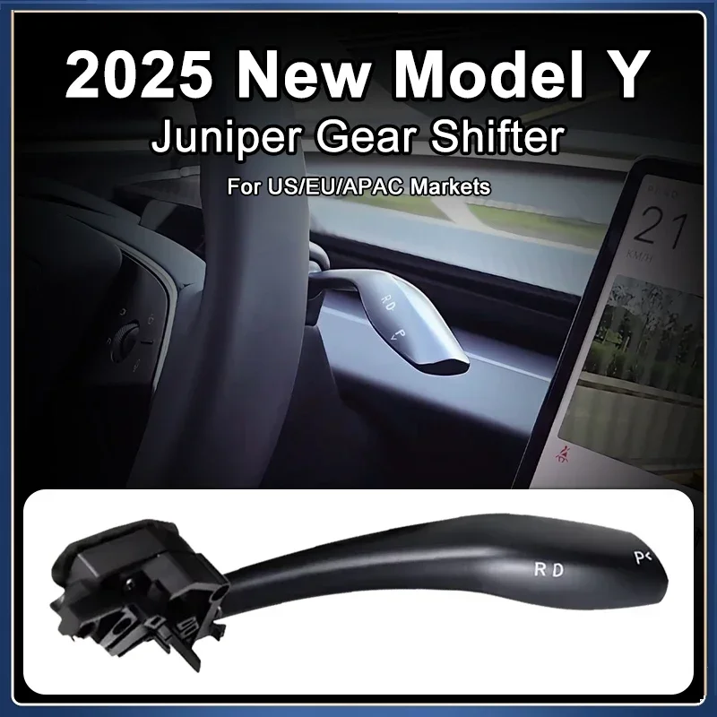 For Tesla Model Y Juniper New Model 3 Highland Model DPR Indicator Shift Lever Physical Shift Stalk Kit Easy Installation