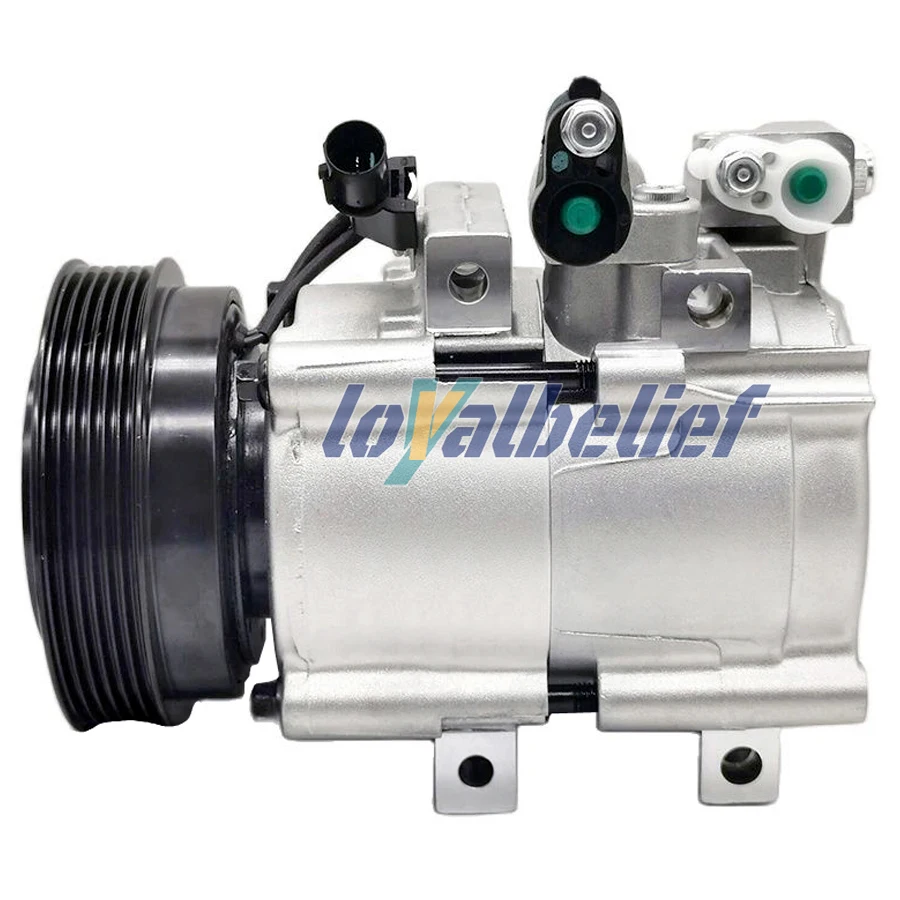 

Компрессор кондиционера для Hyundai Santa Fe, Tucson, Trajet, Elantra XD, Kia Sportage HS18 F500-MAXDA-01 F500-NA5CA-04 F500-BBWBB-08 97701-26300