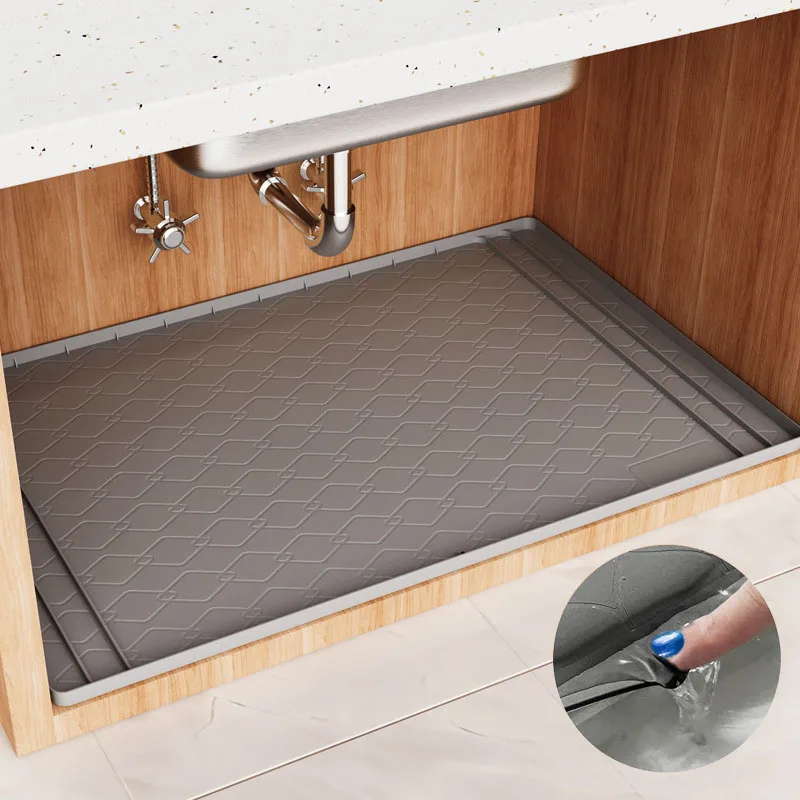 

1 шт. предметы первой необходимости и гаджеты для кухни, вкладыш для полки и защита шкафа, домашние органайзеры и хранение, водонепроницаемый поднос для ванной комнаты