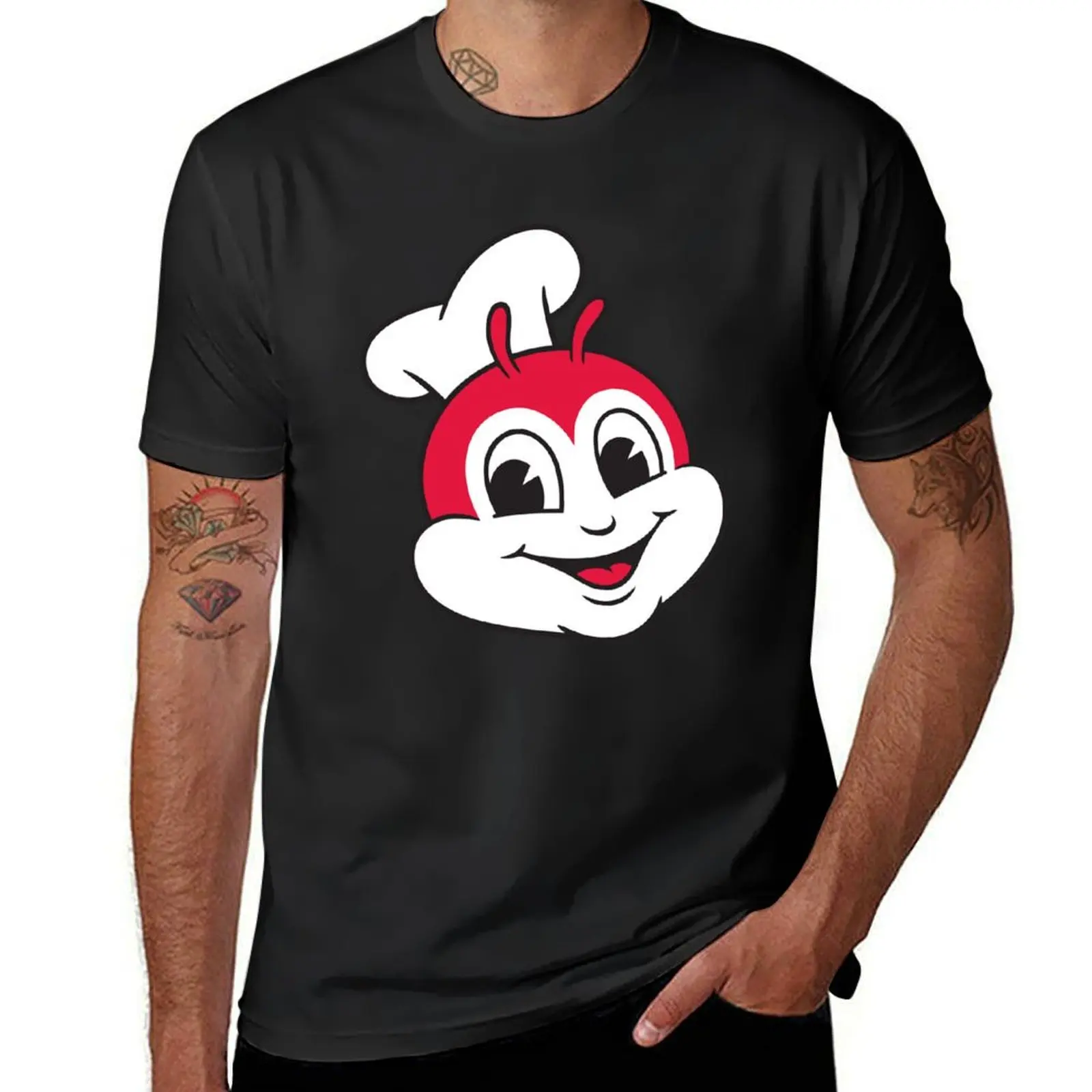 

Jollibee Mascot T-Shirt quick-drying vintage summer top mens champion t shirts