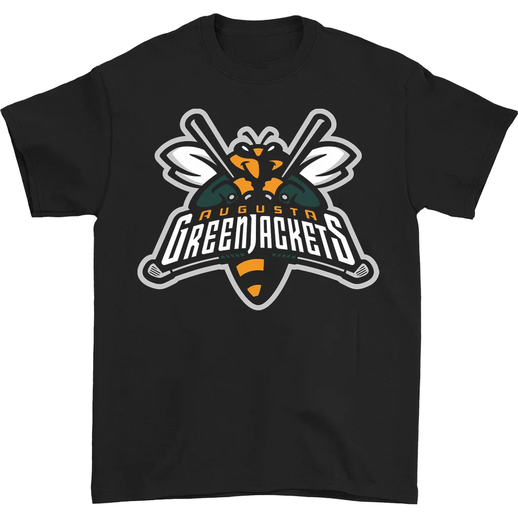 Augusta GreenJackets Men T-shirt Black Unisex All Sizes S to 5XL JJ3802