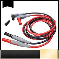 P1308D 25PCS Multimeter Silicone Test Lead Kit With Replaceable Needle Spanner Alligator Clip 4Mm Banana Plug-N37R