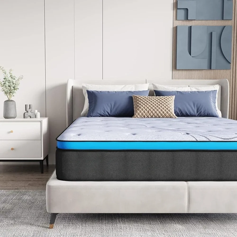 12 Inch Twin XL Mattress in a Box Mattresses for Sleeping King Size Mattress Matress Bed Queen Full Bedroom Furniture Home