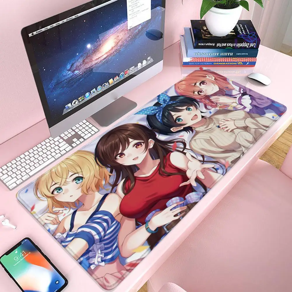 

Rent A Girlfriend Коврик для мыши Gaming 900 × 400 Коврик для мыши Gamer Xxl Коврик для мыши Офисные аксессуары Клавиатура Длинный коврик Коврик для компьютерного стола