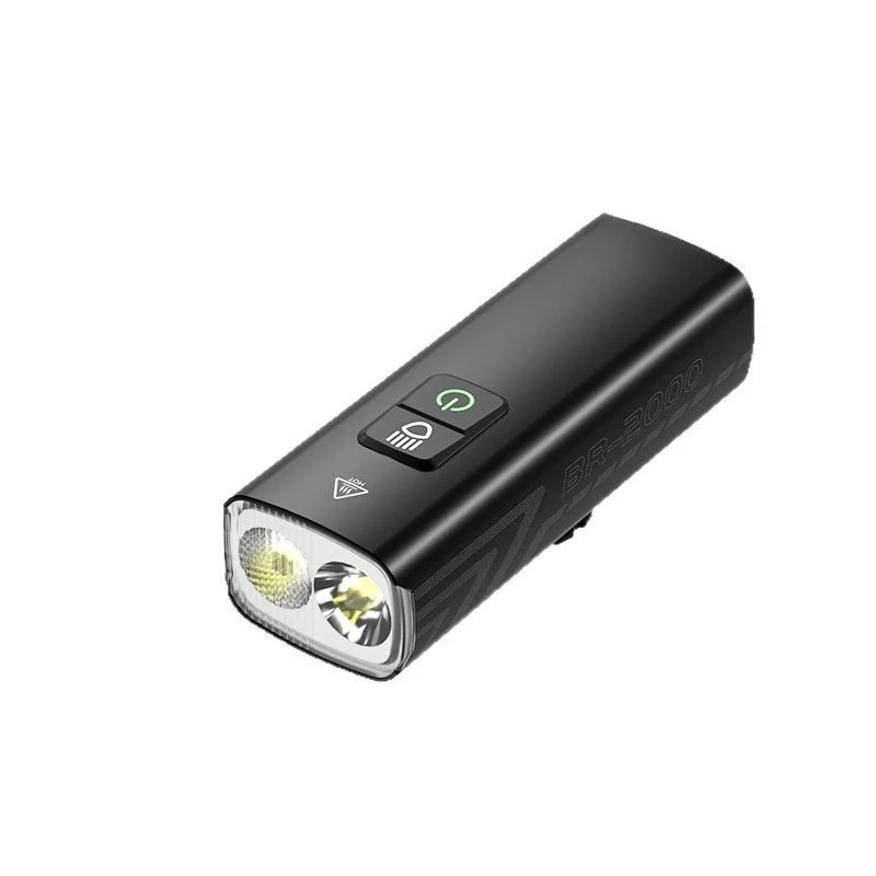 

Mountain bike headlights highlight flashlight night riding warning light highlight flashing waterproof road bike safety light