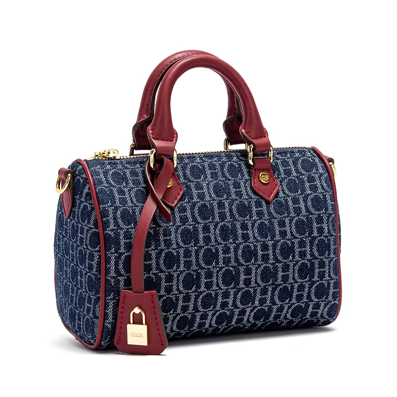 Bolsa de Ombro Feminina Cowboy Estilo Travesseiro