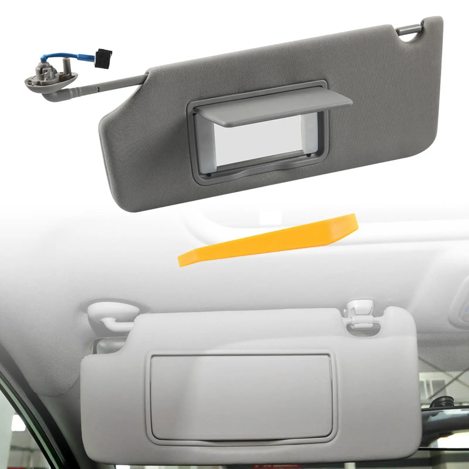 

Солнцезащитный козырек автомобиля с косметическим светильником, солнцезащитный козырек, сменный аксессуар, солнцезащитный козырек в сборе для Honda Pilot 2017-2021