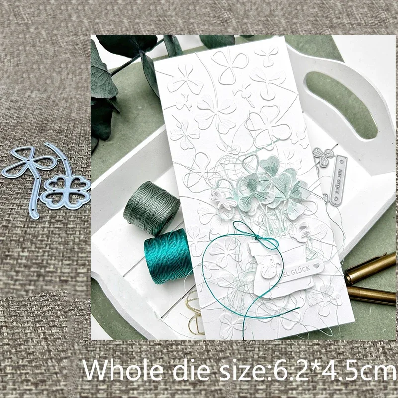 

XLDesign Craft Metal stencil mold Cutting Die Clover fruit decoration scrapbook die cut Album Paper Card Craft Embossing