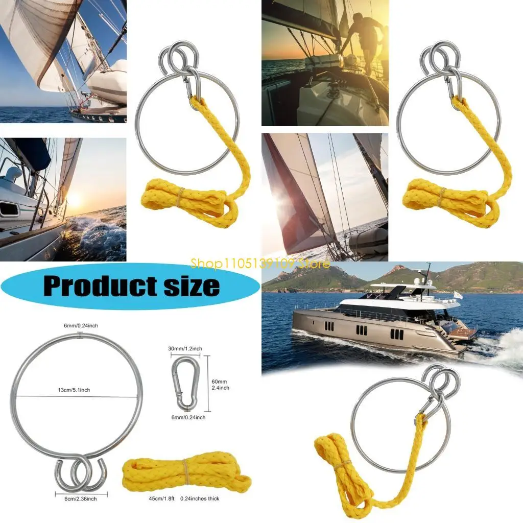 

Морские якоря P5ED Система извлечения колец Веревка Морские аксессуары Быстрая установка