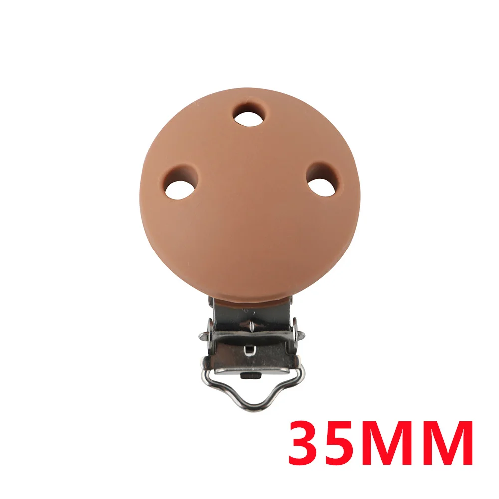 Kovict 10-100 st 35/30mm Ronde Vorm Siliconen Clips DIY Tas Hoed Keten Sleutelhanger Houder Klemmen Sieraden handgemaakte Accessoires