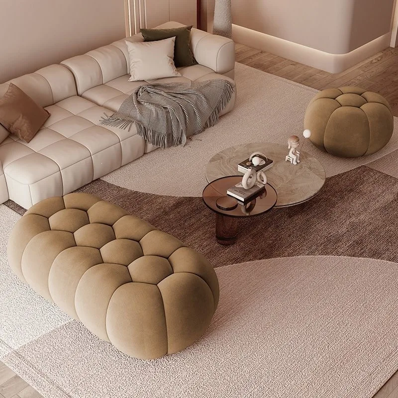Hxl living room sofa footrest clothing store bench bench special-shaped sofa cloakroom