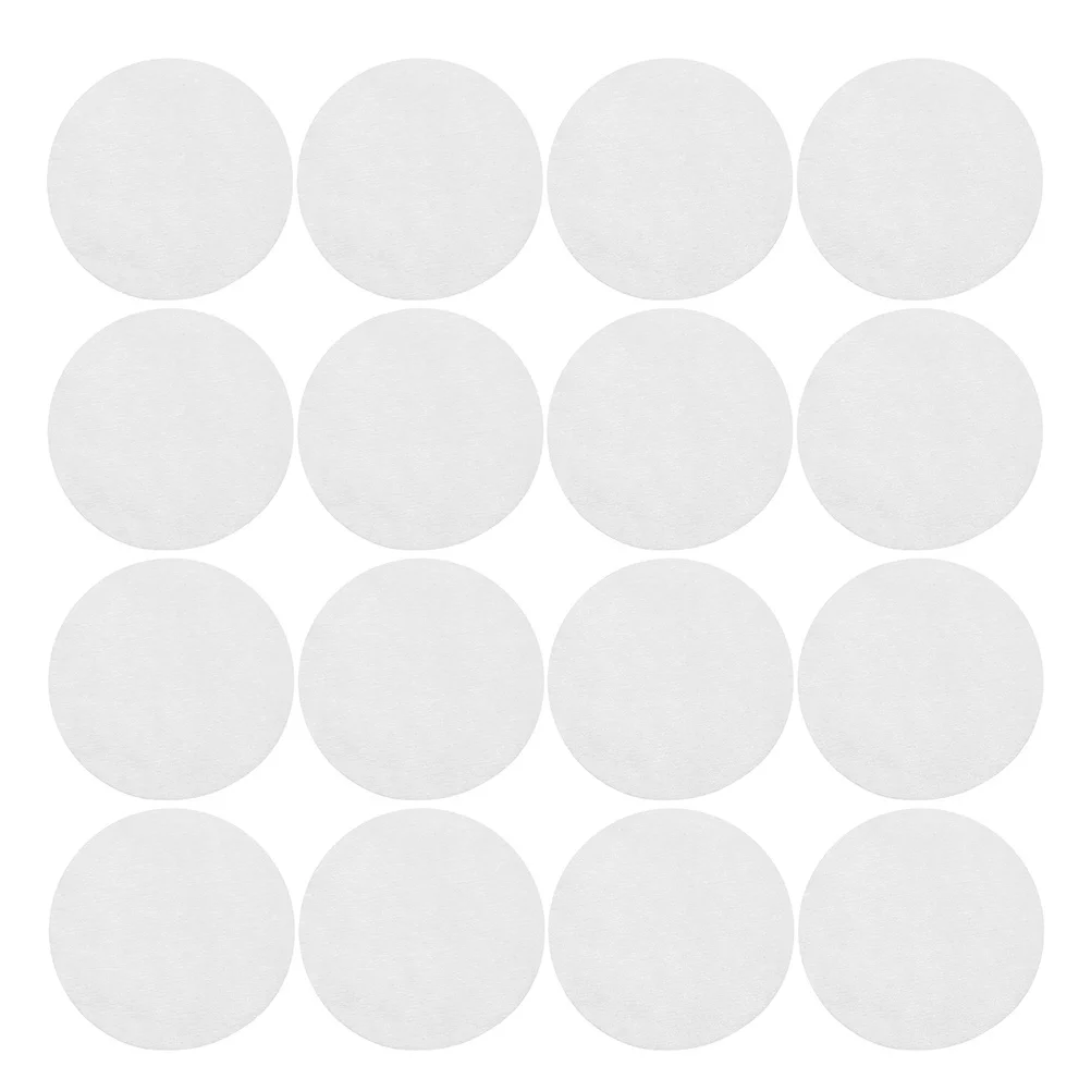 100 almofadas removedoras de maquiagem redondas macias não tecidas almofadas de limpeza facial para remoção de maquiagem almofada de uso de viagem para rosto limpo