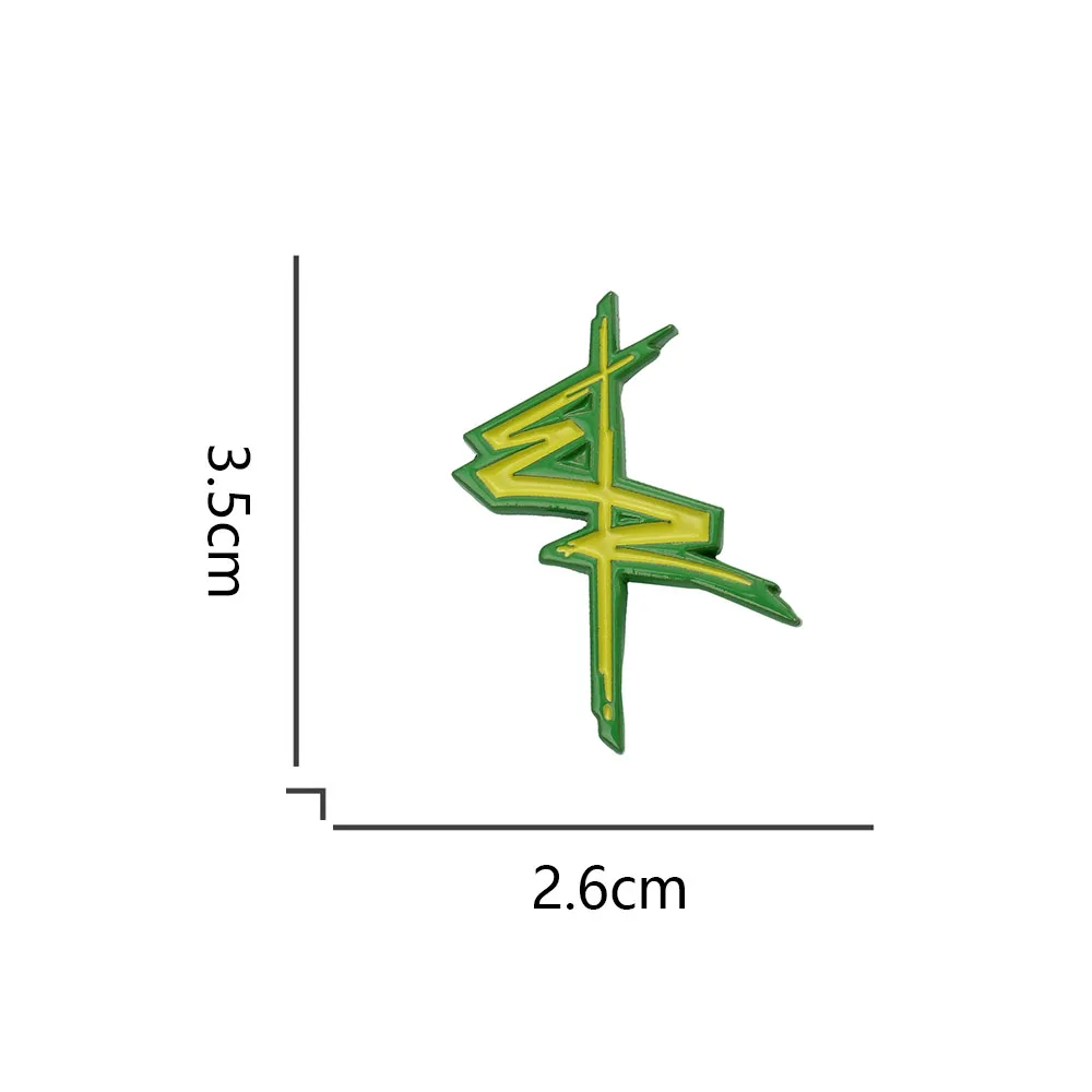Punk Edgerunners Logo Badge Sci-Fi Anime Lapel Pin Peripheral Fans Gift Cosplay Collect Souvenirs - Image 6