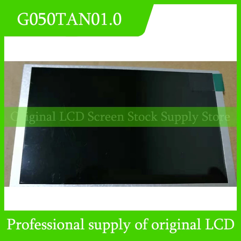 G050TAN01.0 Display LCD, 5.0 ", totalmente testado, transporte rápido