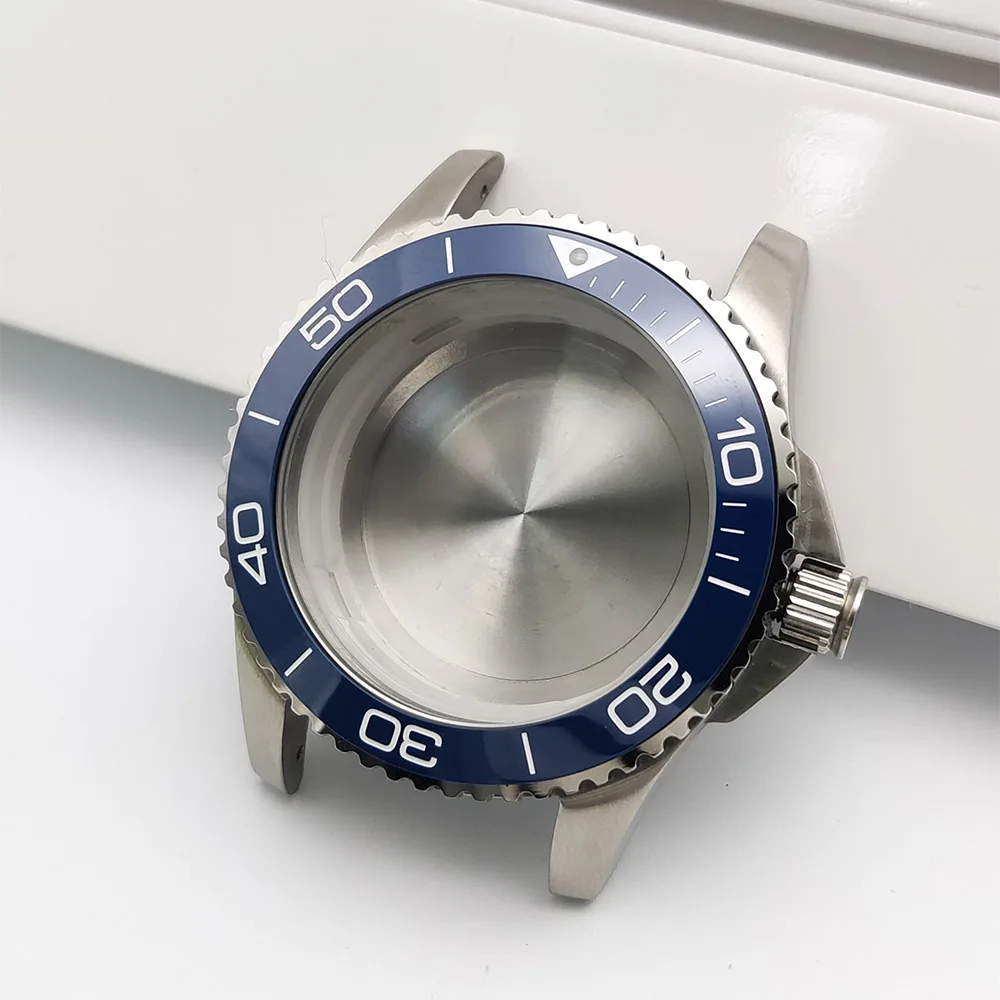 

Мужской корпус из нержавеющей стали 41 мм, подходит для NH35, NH36, механизм, минеральное стекло, циферблат 32,5 мм, роскошный корпус, вращающаяся заводная головка