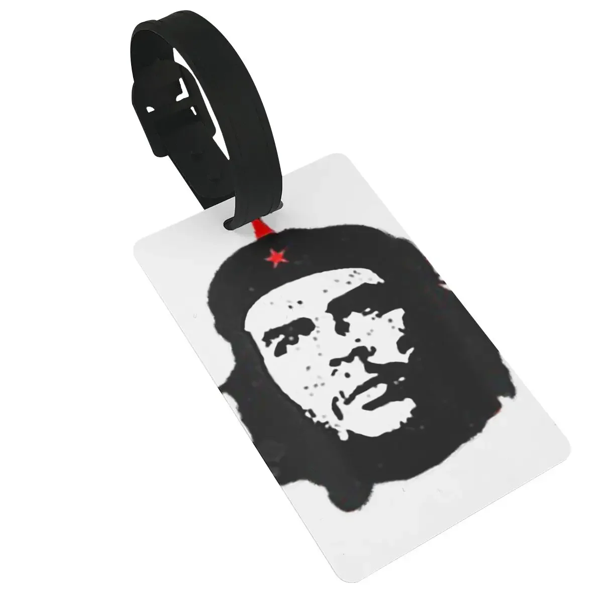 

Che Guevara Luggage Tags Suitcase Accessories Travel PVC Cute Baggage Boarding Tag Portable Label Holder ID Name Address