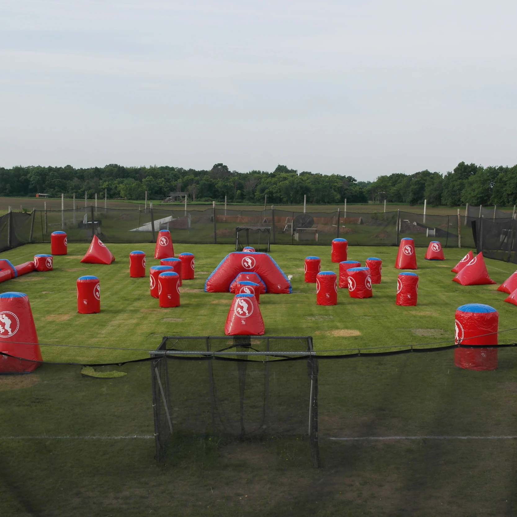 Aufblasbares Paintball-Bunkerf – Outdoor Sport Field Bewertung und Preis