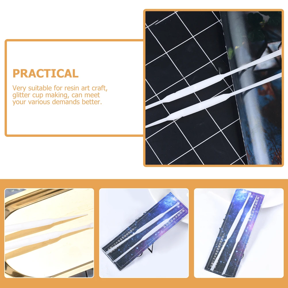 

Versatile Crystal Stirring Rods for Resin Crafting Mixing Tools Easy Use for Creative Projects