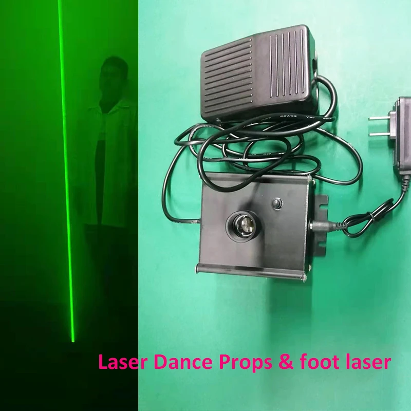 Green  Pedal Laser Coarse Big Spot Laser Beam With Foot Switch Laser Sword Stage DJ Music Show Stage DJ Music Show Stage