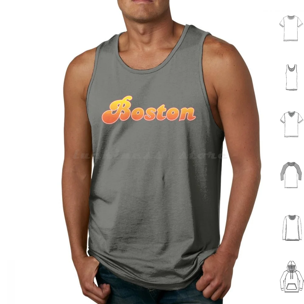 Cheers Boston Tank Tops Print Cotton Boston Cheers Cheers Boston Bos Beantown City Tv