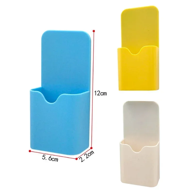 

Plastic Magnetic Pen Holder Erase Marker Storage Box Pencil Organizer for Home Office Whiteboard Fridge Refrigerator