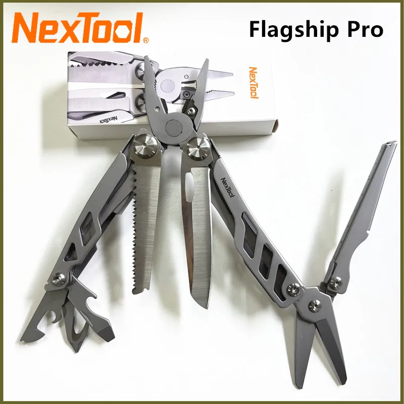 NexTool Flagship Pro EDC Tools 16 in 1 Multi Plier Folding Pocketknifes Outdoor Multitool Pocket Portable Hand Multi-tool Sets