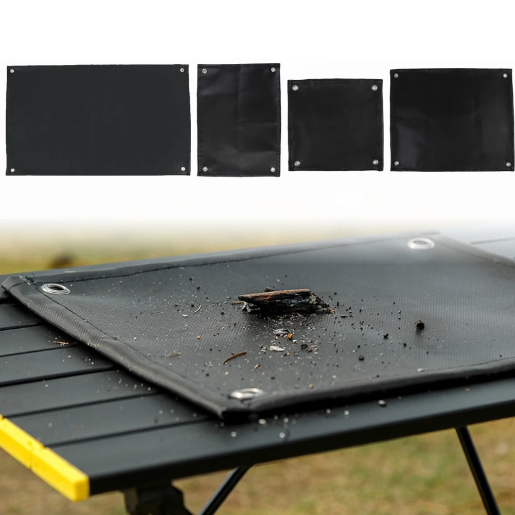 

Огнестойкие тканевые изоляционные коврики для кемпинга, огнестойкие, устойчивые к высоким температурам, огнетушивающие коврики для кемпинга на открытом воздухе