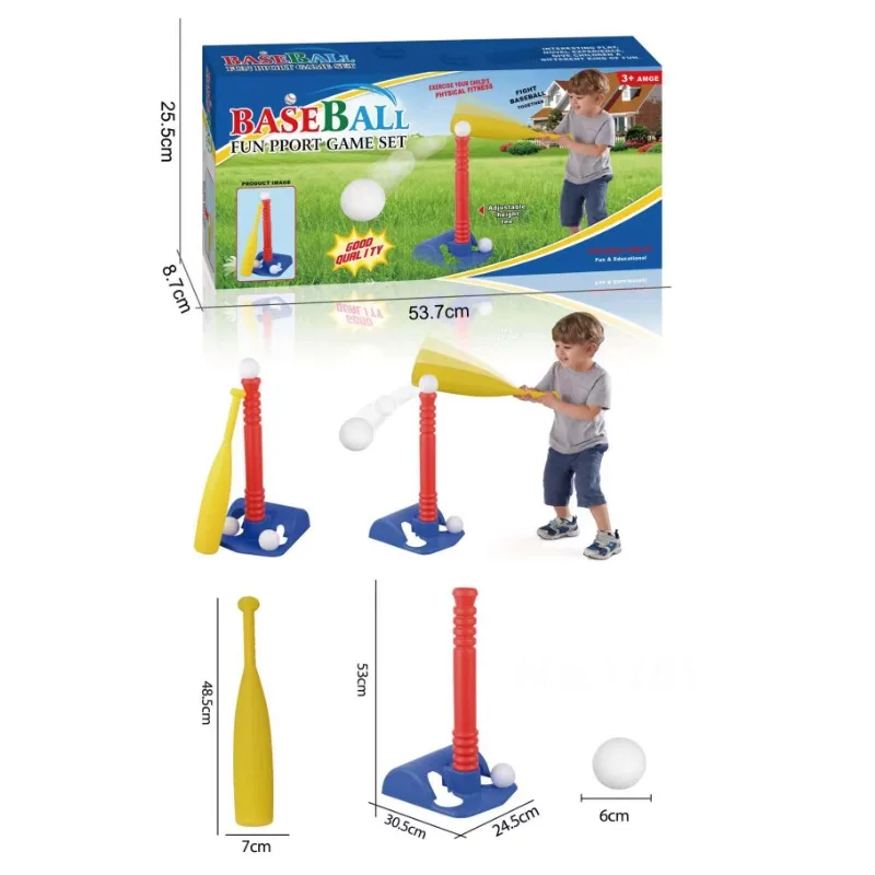 Baseball Ball Toys for Children Pitching Baseball Machine Sets for Kids Outdoor Toys Gift Boys Girls Baseball Sport Toy