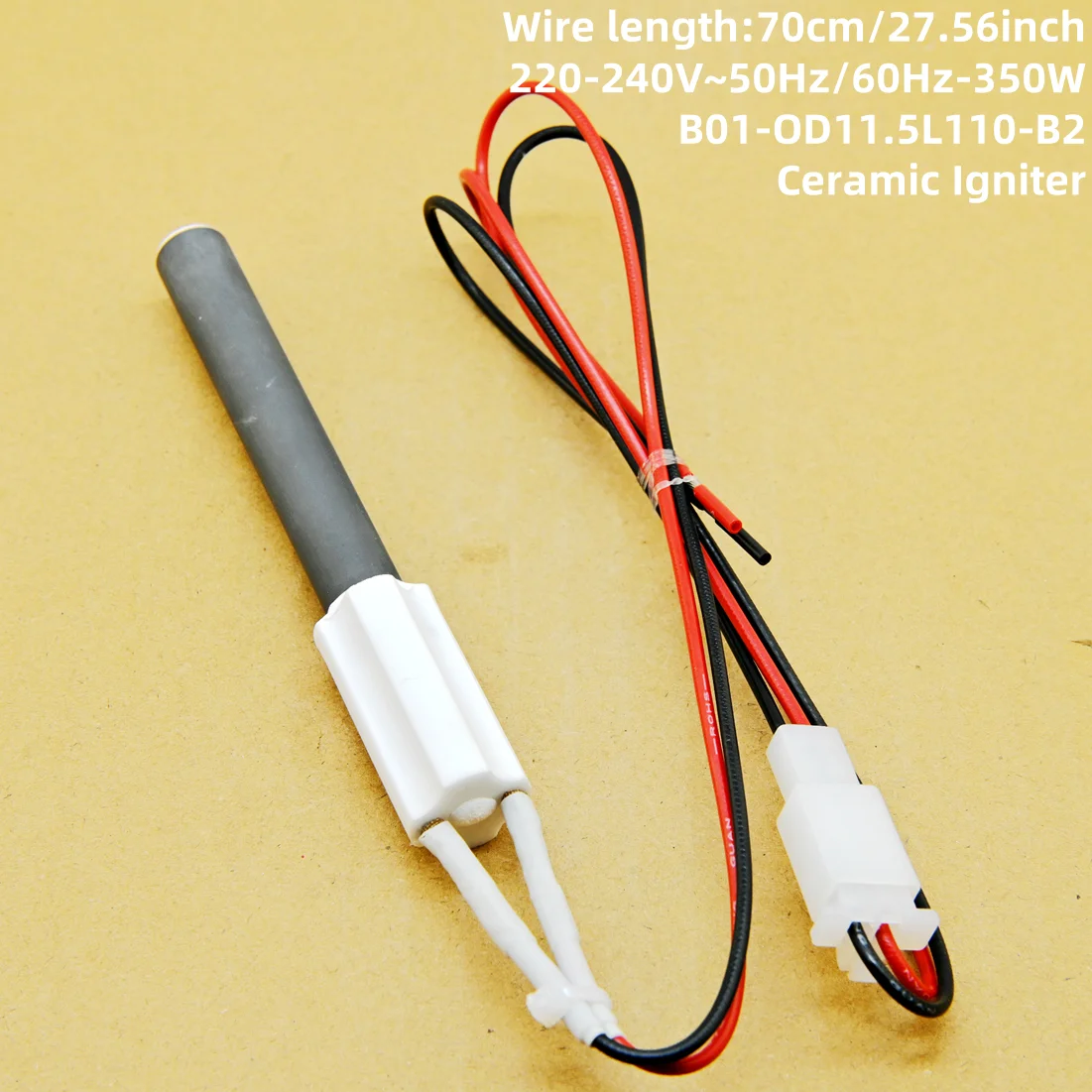 Ceramic pellet Igniter 220V 350W Ceramic Igniter heating furnace Wood pellet biofuel ignition