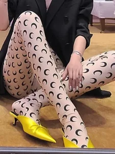 Fashionable Women Printed Elastic Jumpsuit New Summer Casual Seamless Tight Thin Women's High Waisted Leggings