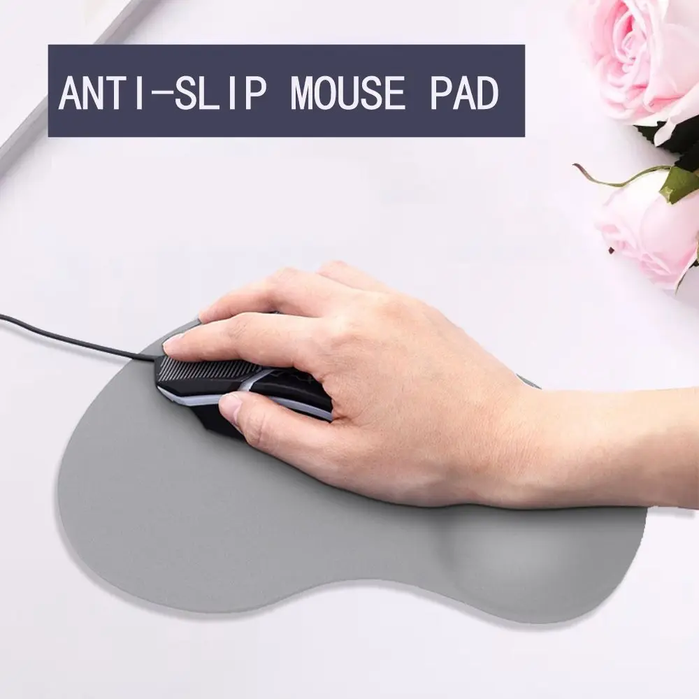 Alfombrilla de ratón de Gel con reposamuñecas, alfombrilla de ratón antideslizante para Pc, accesorios de teclado para portátiles, venta al por mayor, envío directo